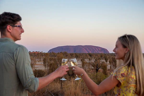 Atardecer en Uluru